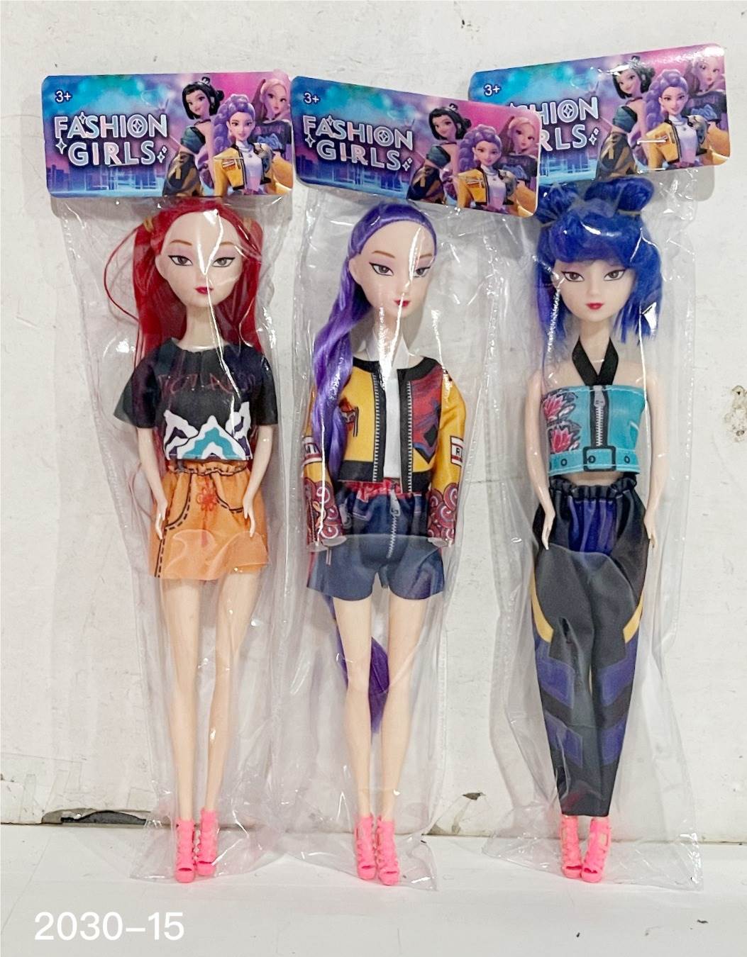 Куклы K-POP Barbie 28 см, 3 вида в наборе