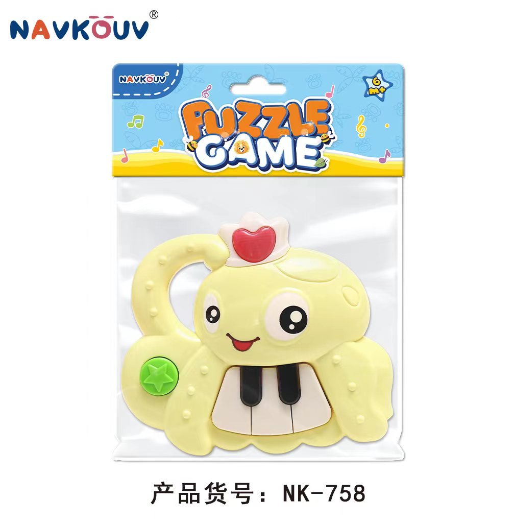 Музыкальная игрушка Осьминог-пианино для малышей