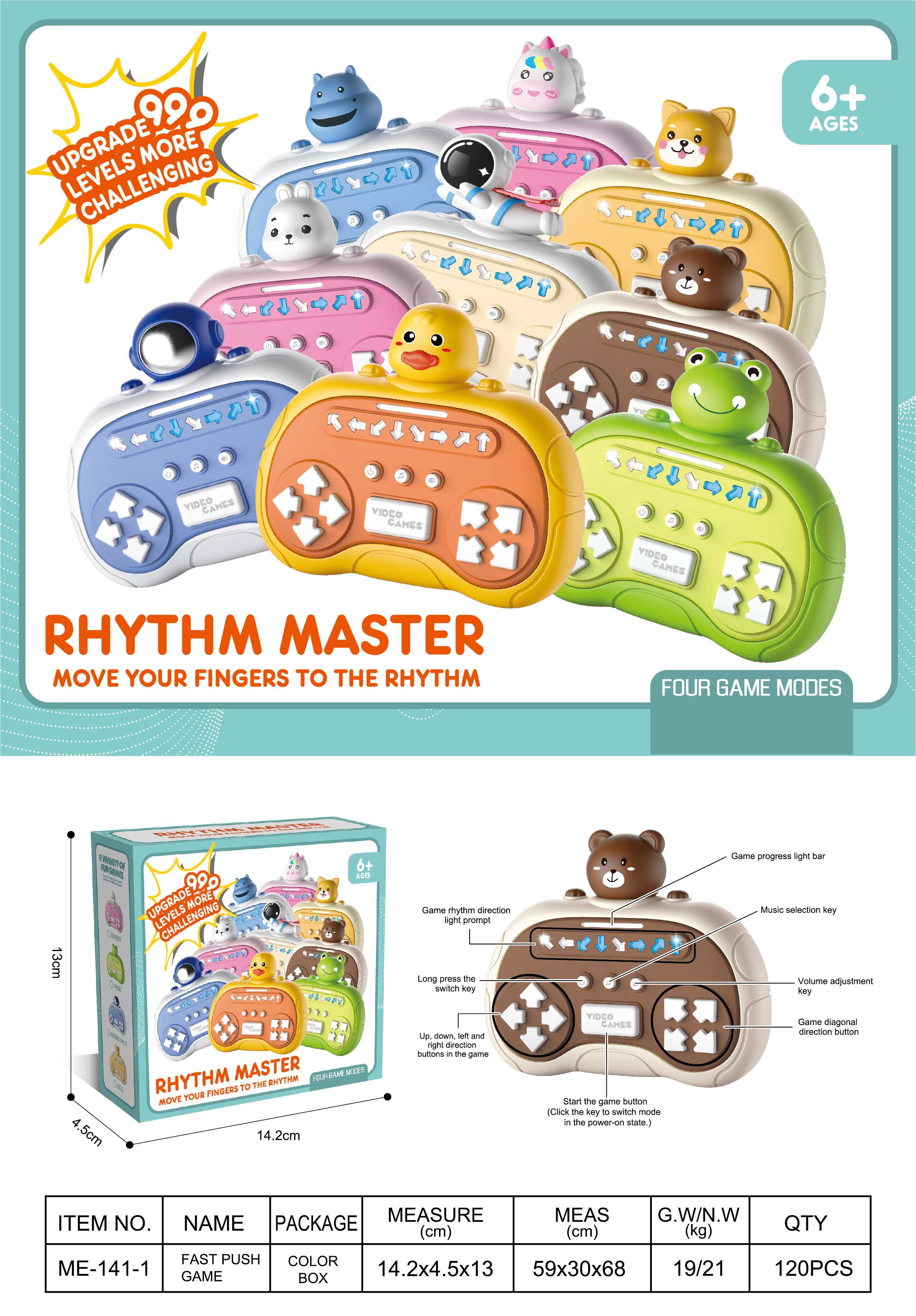 Мини-игра Rhythm Master: портативная консоль для развития и развлечения