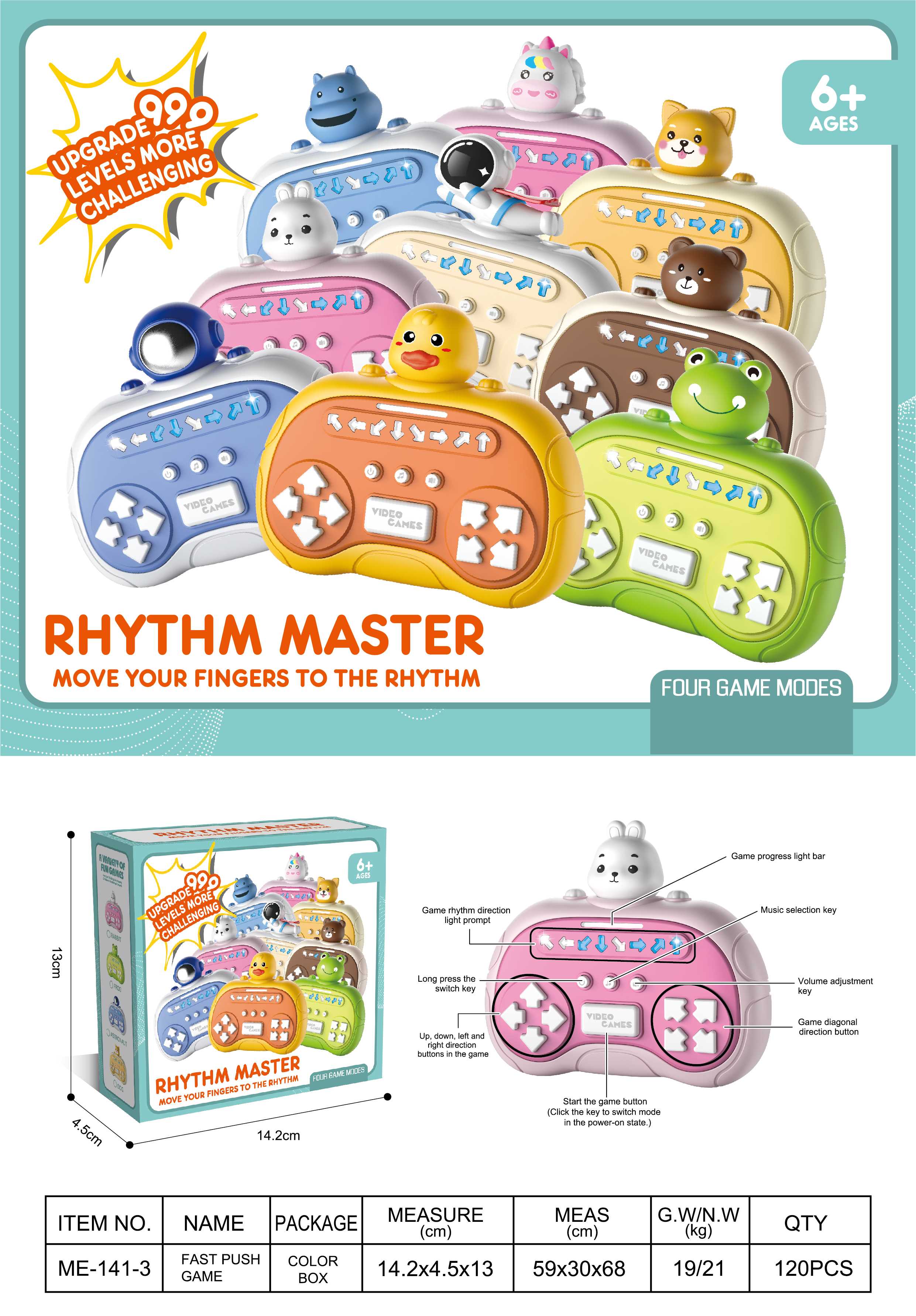 Мини-игра Rhythm Master: портативная консоль для развития и развлечения