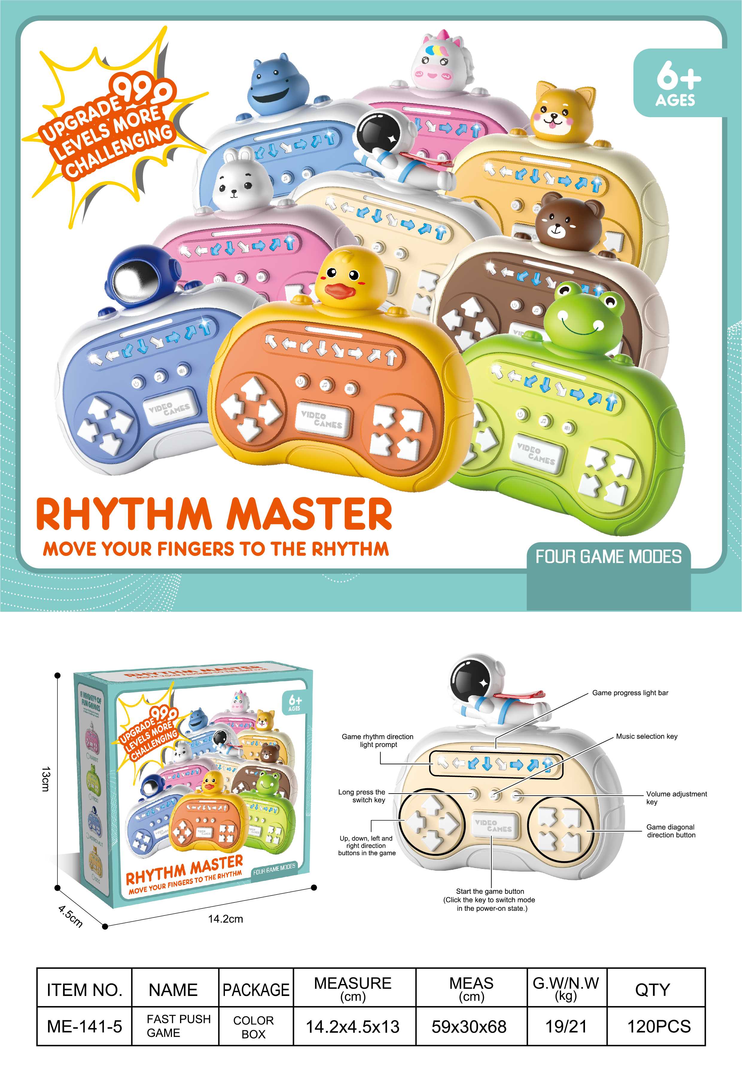 Мини-игра Rhythm Master: портативная консоль для развития и развлечения