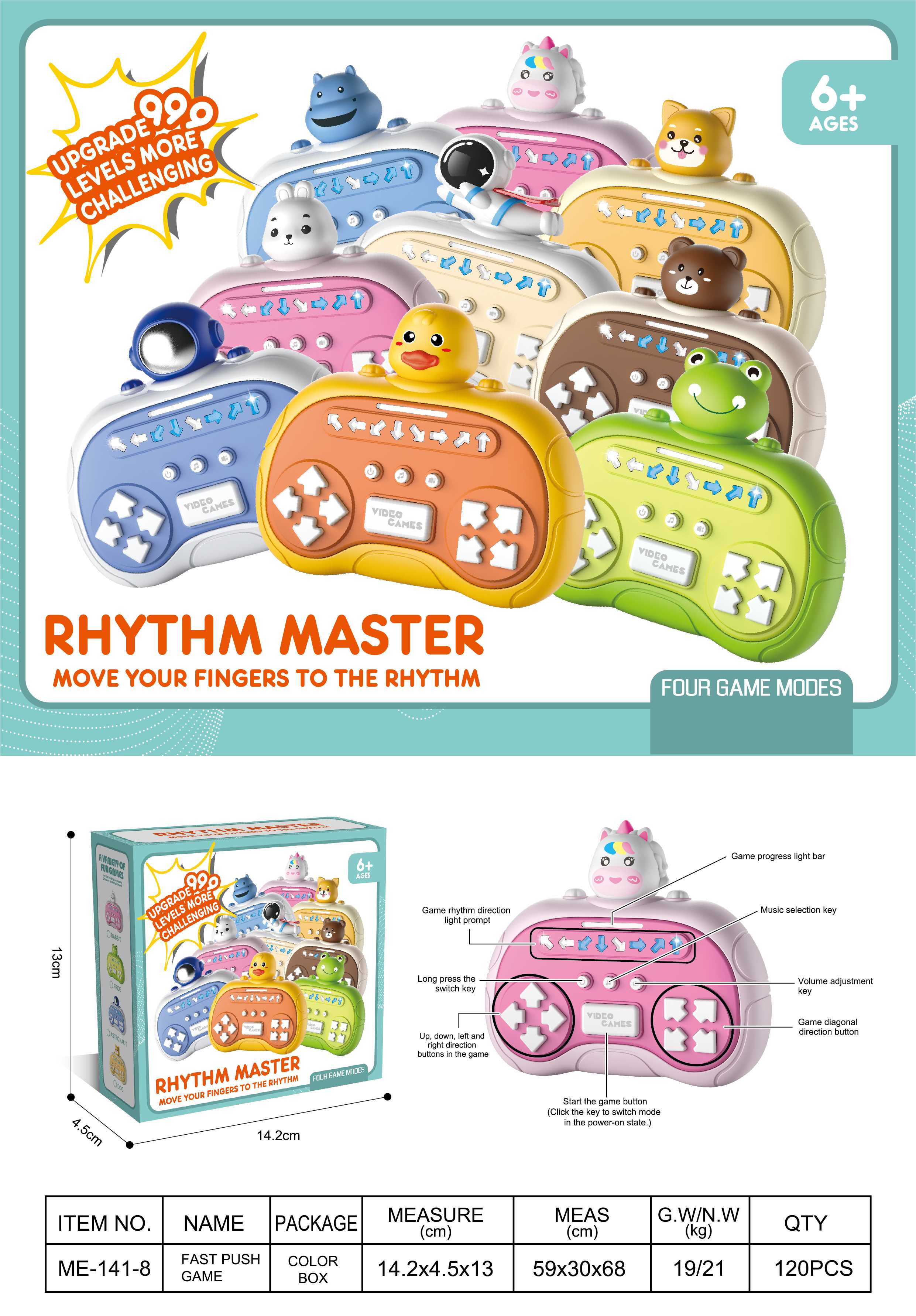 Мини-игра Rhythm Master: портативная консоль для развития и развлечения