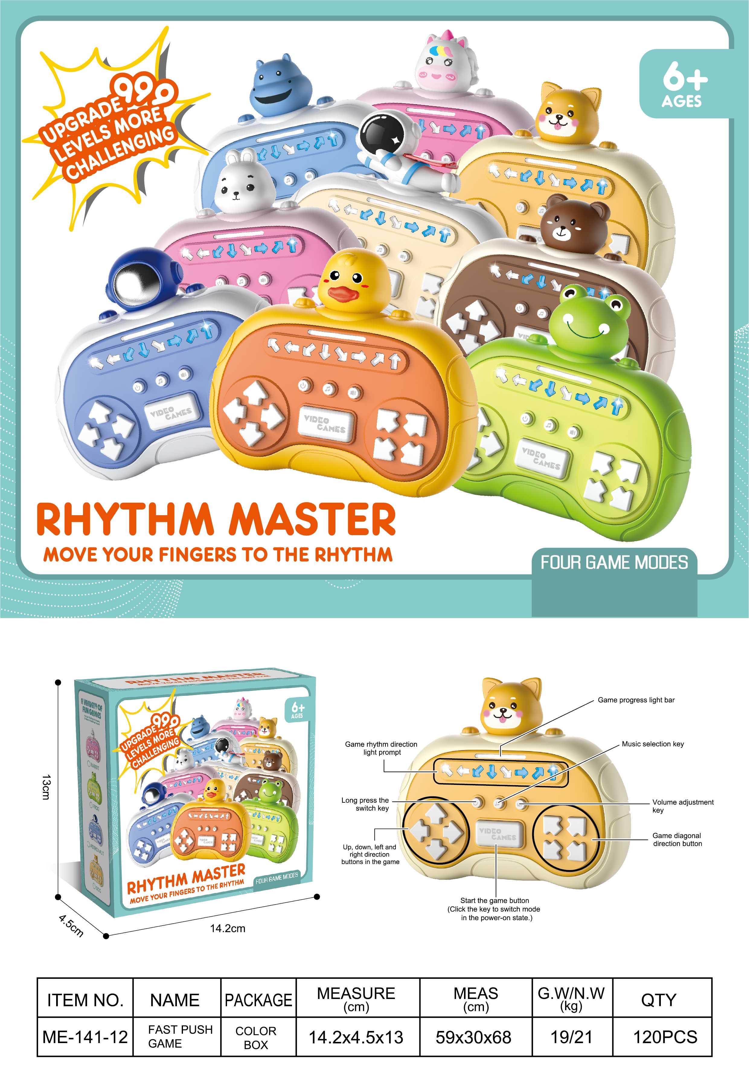 Мини-игра Rhythm Master: портативная консоль для развития и развлечения