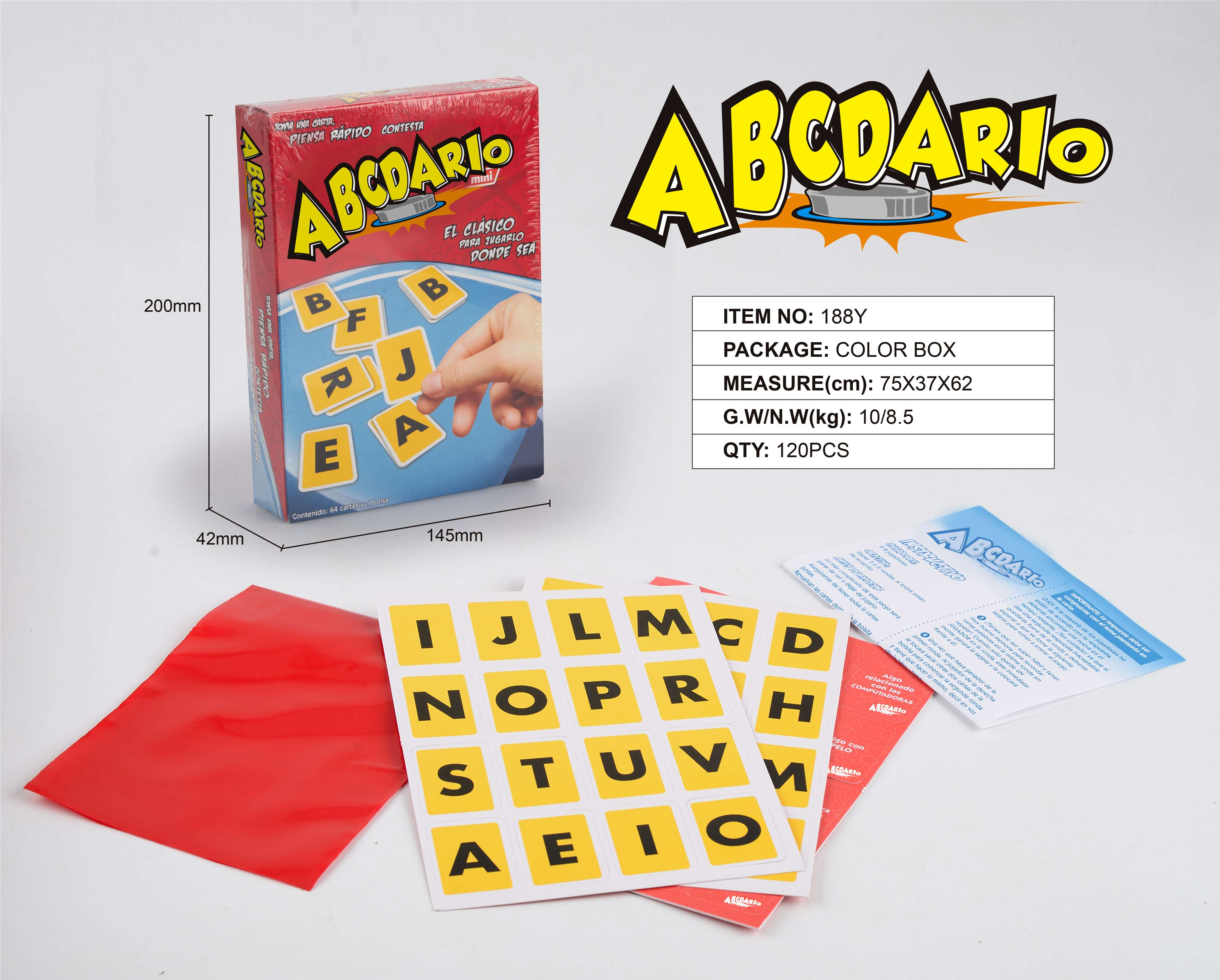 Карточная игра "Алфавит" для детей