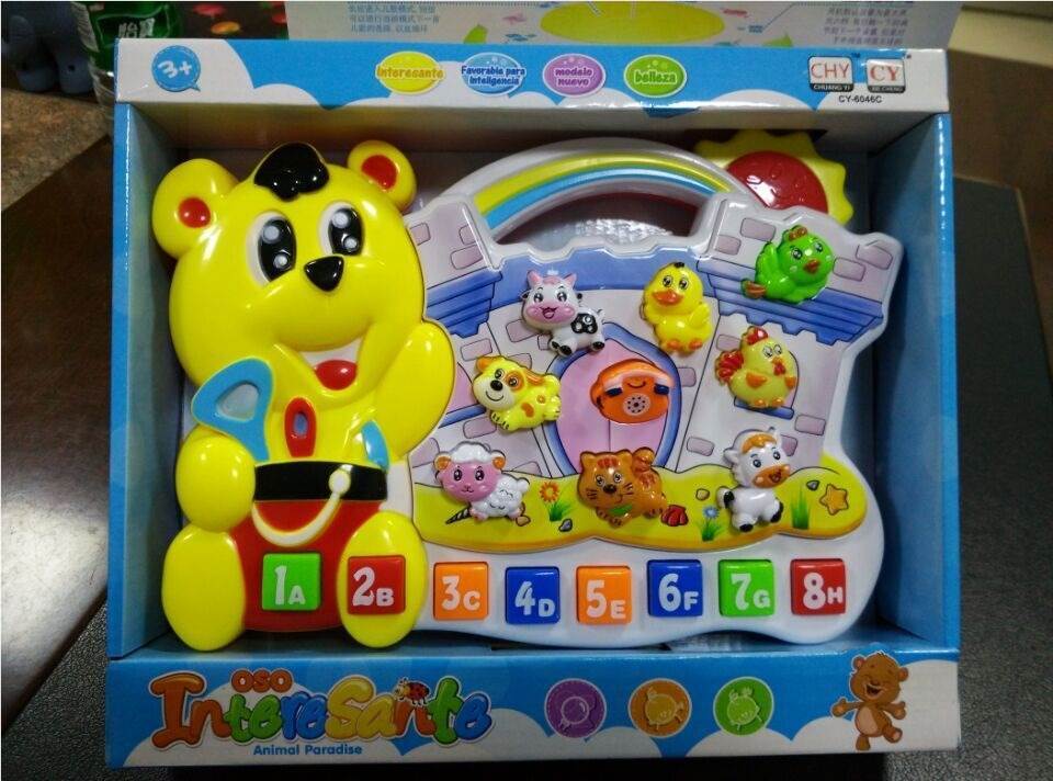 Детский синтезатор "Мишка", 48 шт/кор