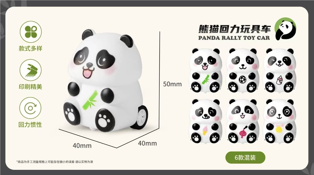 Заводная игрушка Панда HUILI, оптом