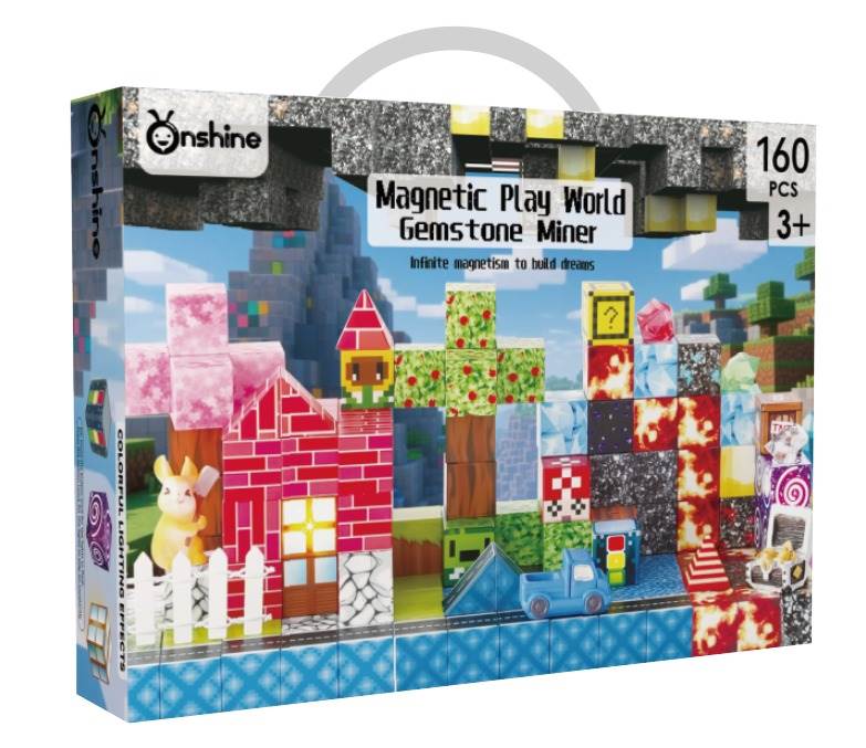 Магнитная игра Gem Miner (160 деталей)