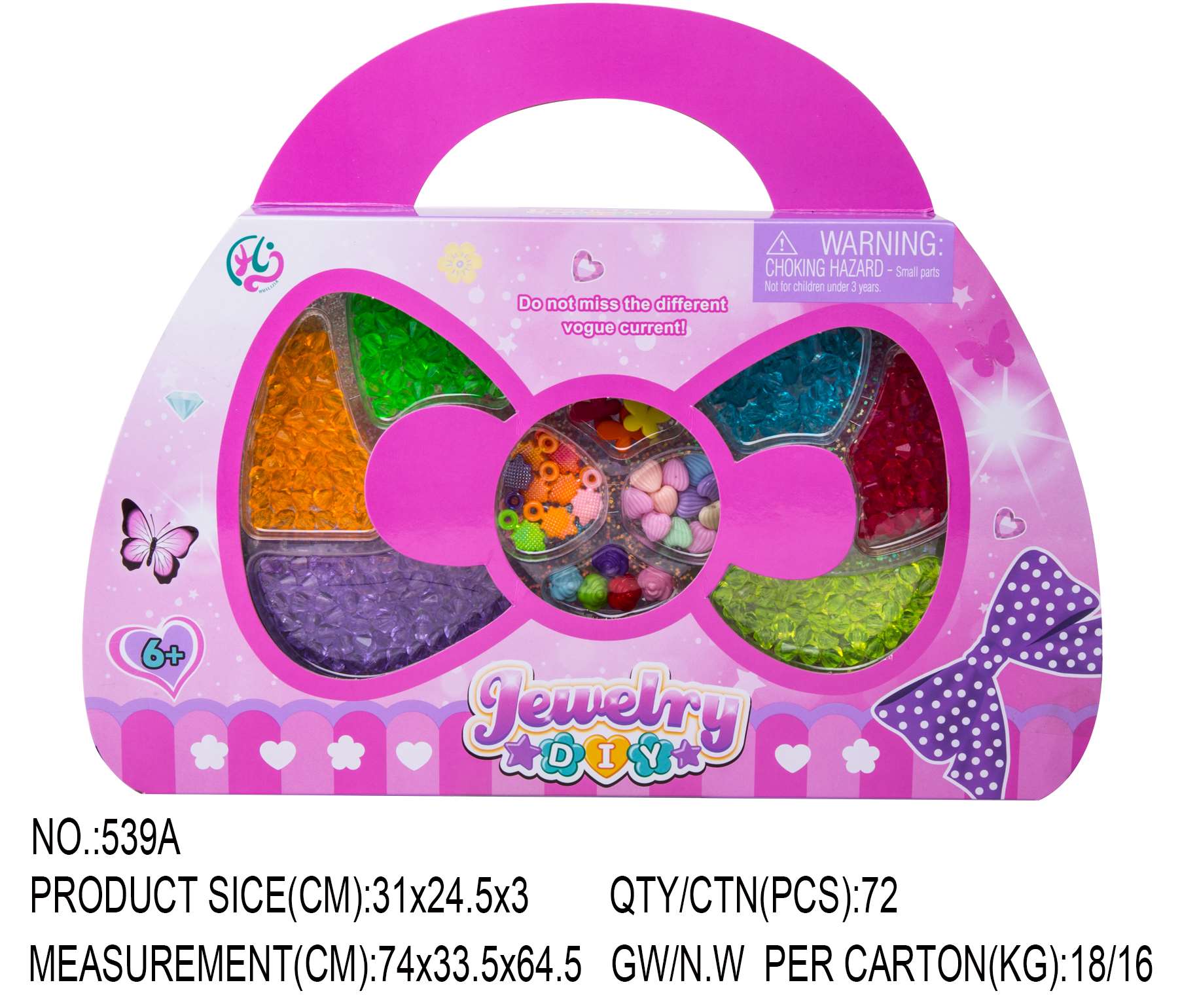 Набор бусин для создания украшений BEADING