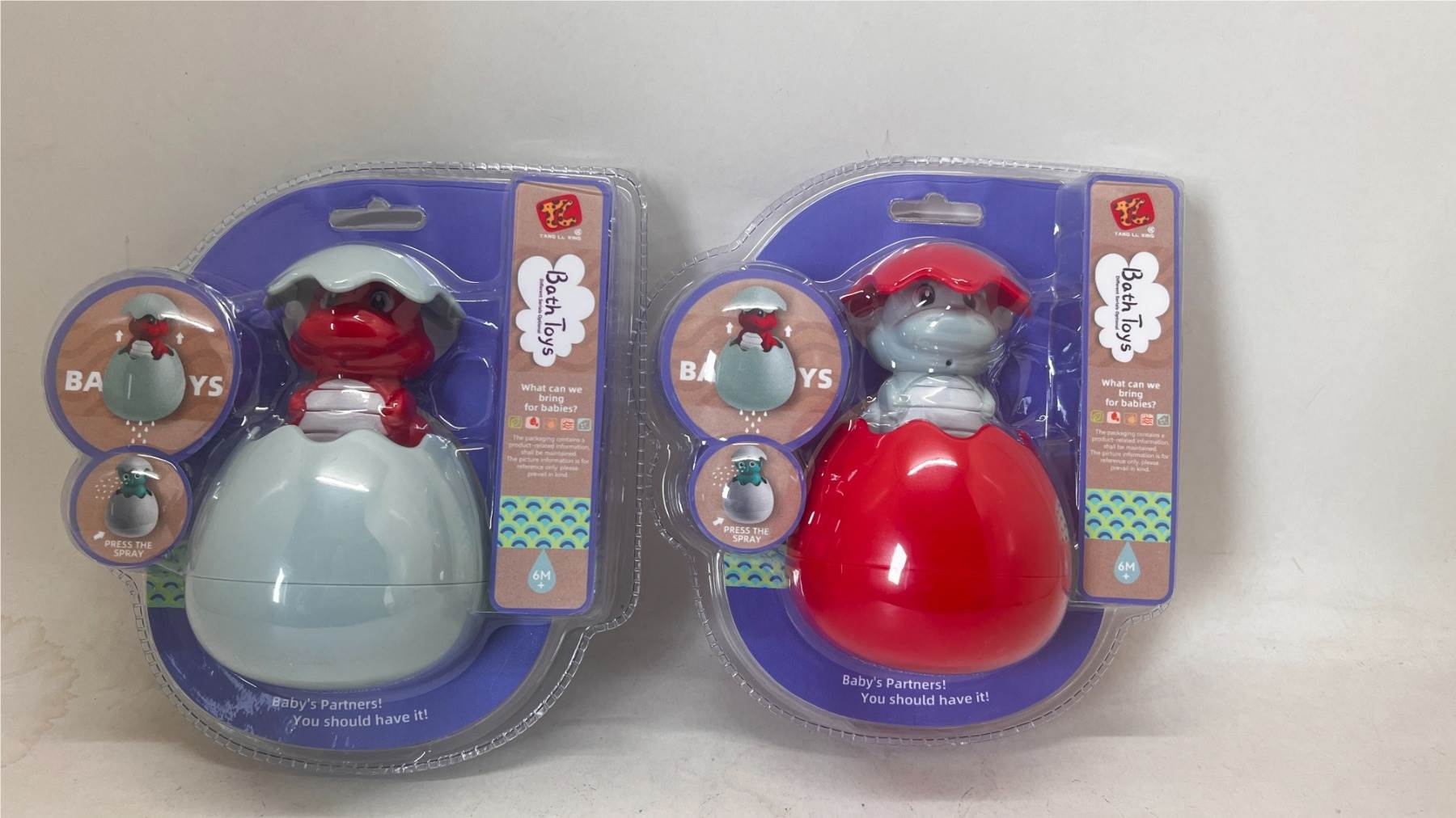 Игрушки для ванной Яйца-фонтанчики, 2 вида