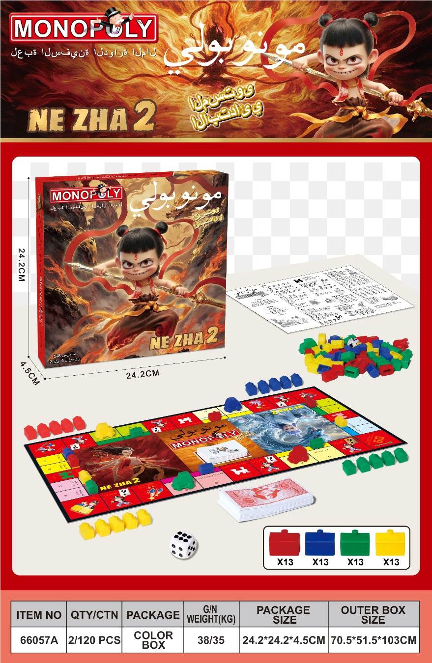 Настольная игра Монополия Нечжа (арабская версия)