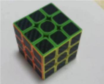 Магнитный кубик Рубика 3x3, карбон, 5.5 см