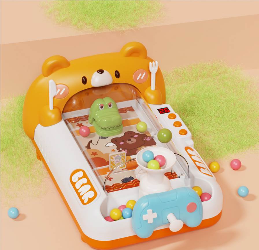 Игровой автомат-катапульта "Мишка" (обновленная версия)