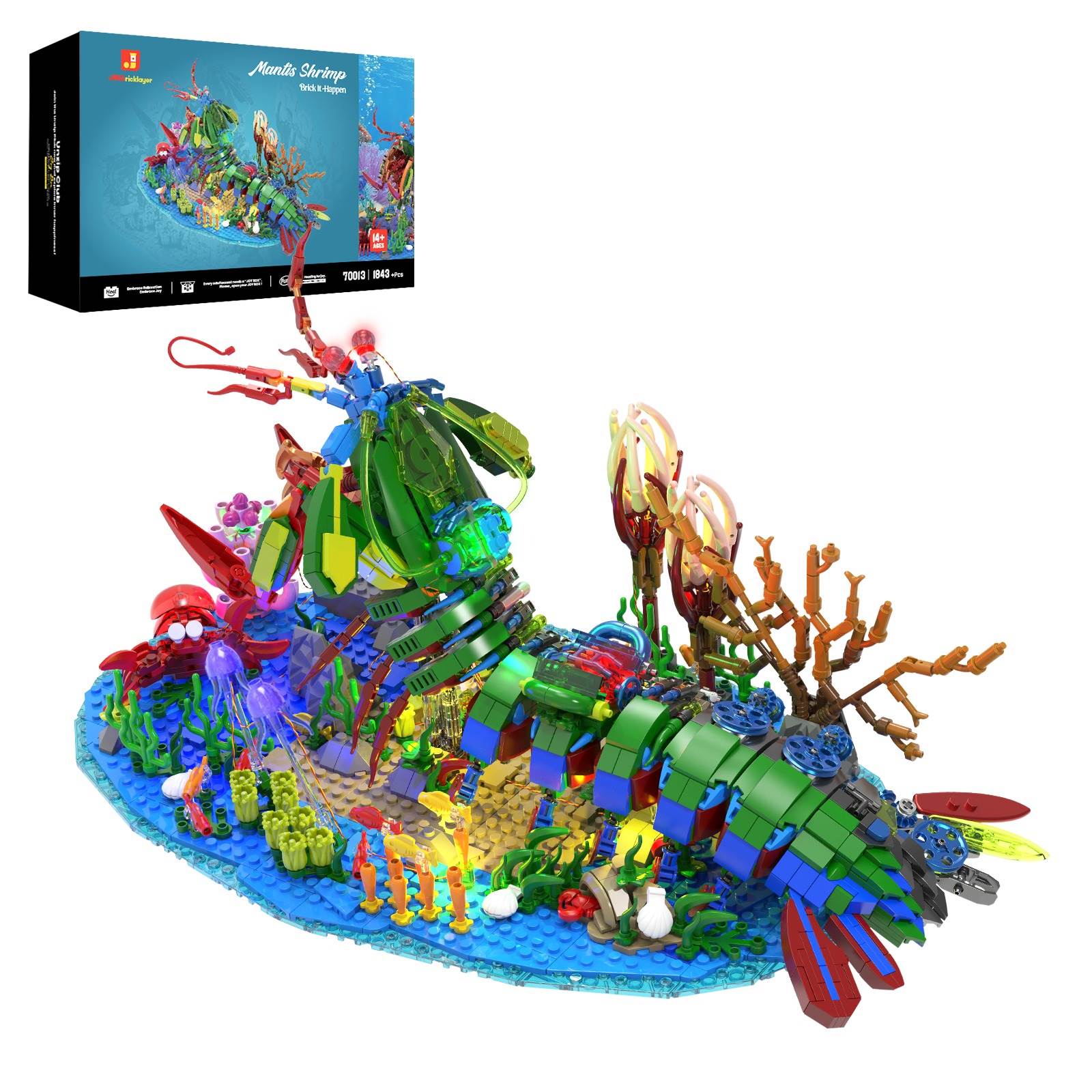 Конструктор Богомол Mantis Shrimp, 8 шт/кор