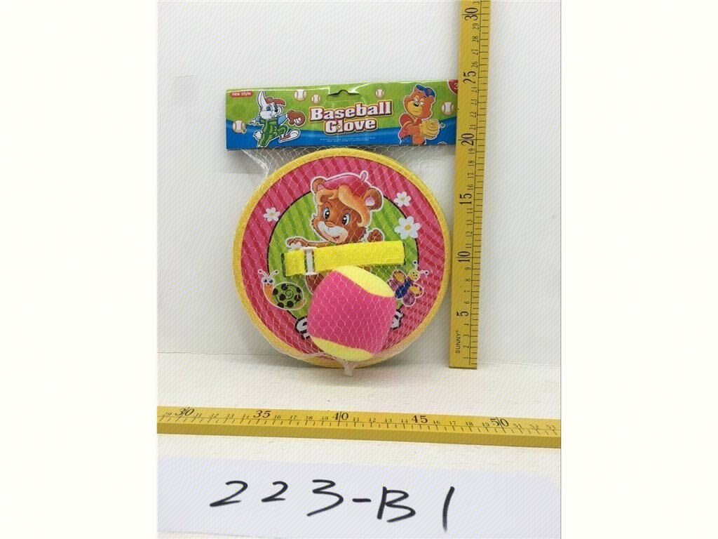 Липкий мяч-мишень "Мишка", 3 вида в ассортименте