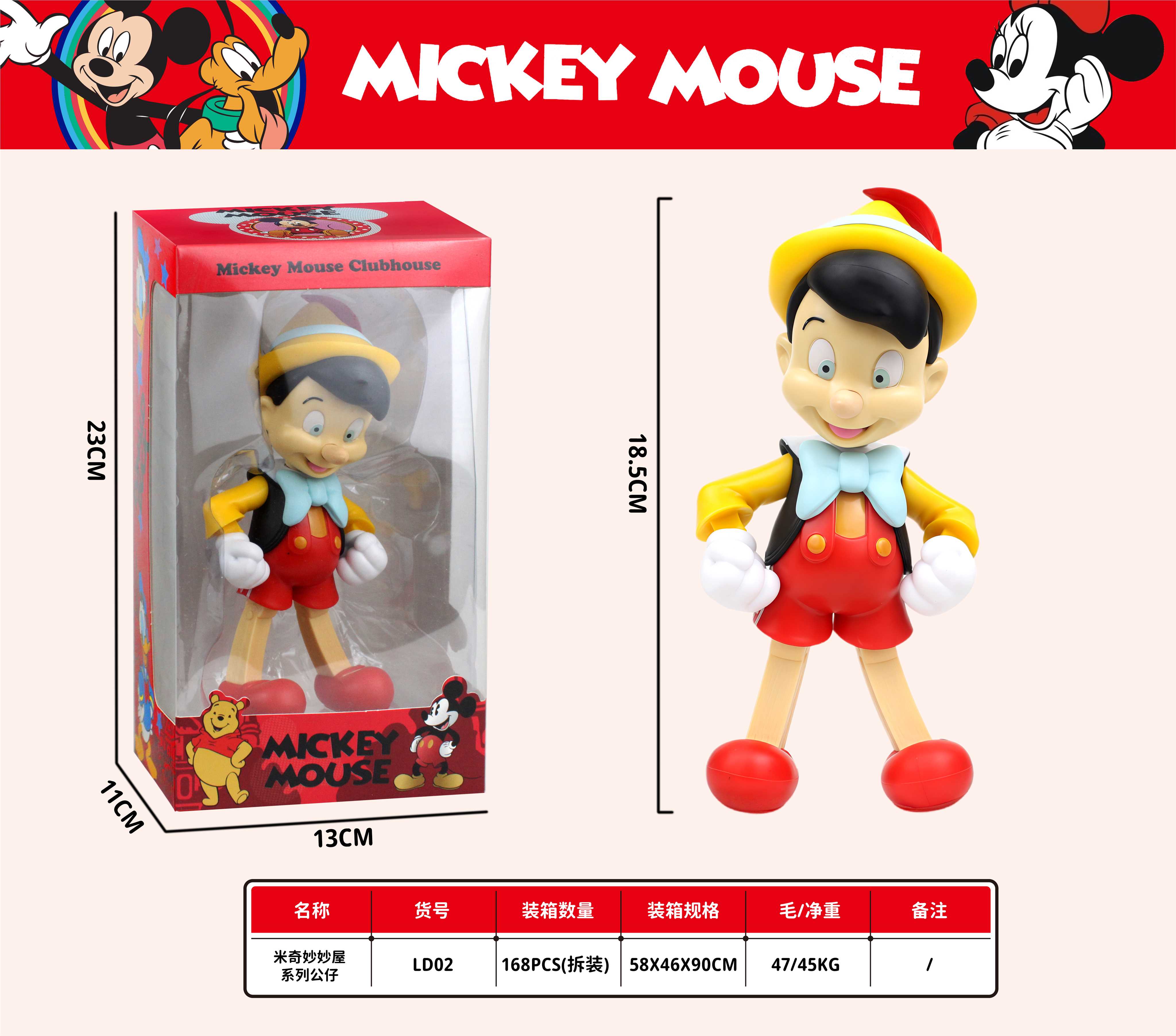 Мягкие игрушки "Микки Маус": домик