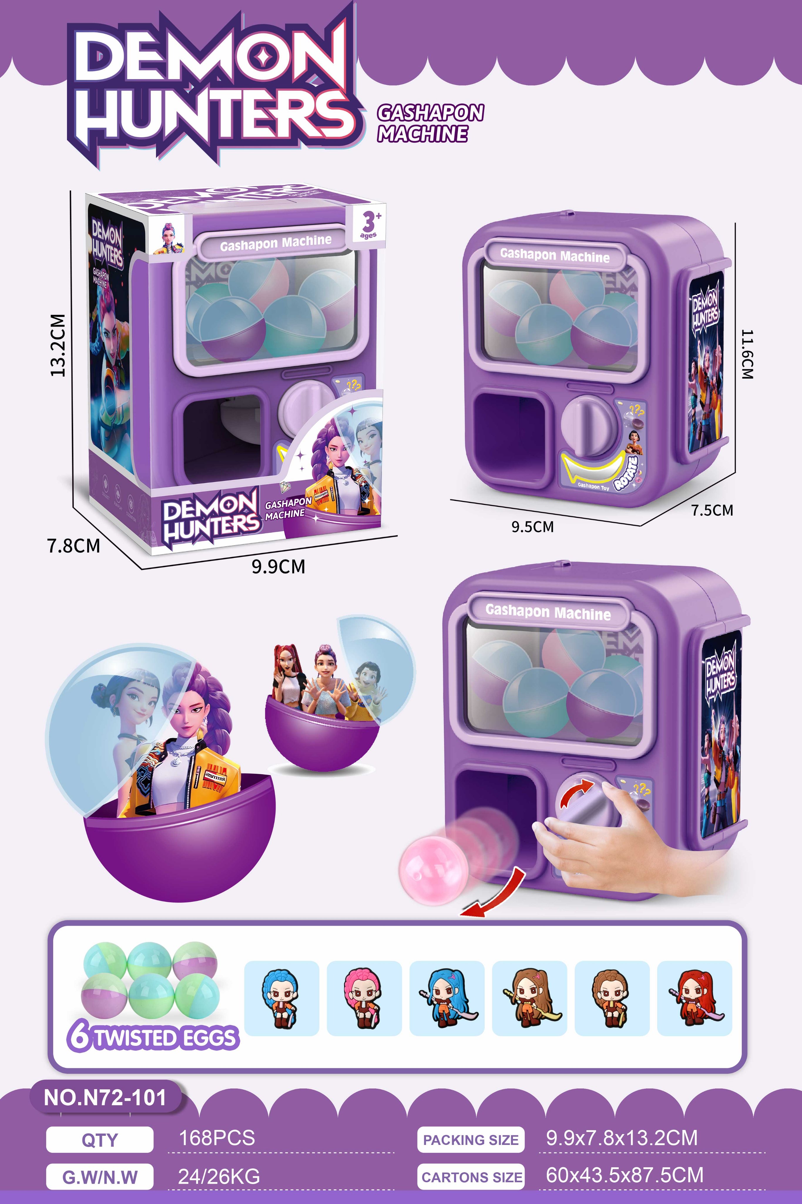 Игровой набор Witch Hunter Girl Group Gashapon Window Box