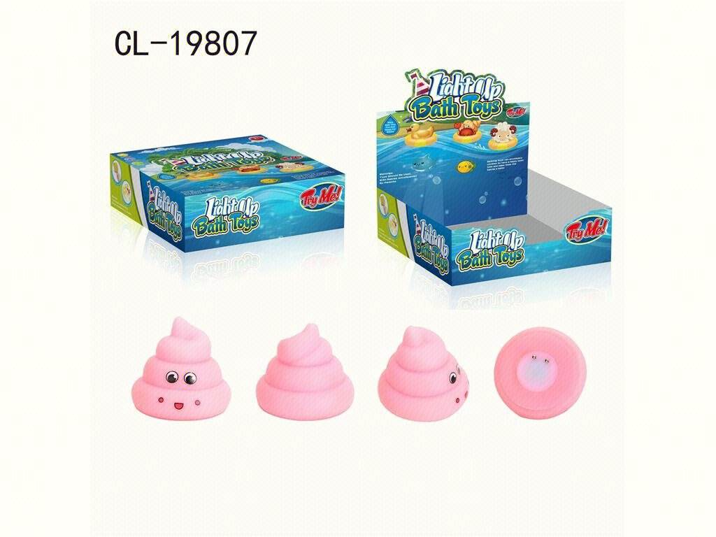 Ночник-игрушка для ванной "Туалет", свет, вода, 12шт/бокс