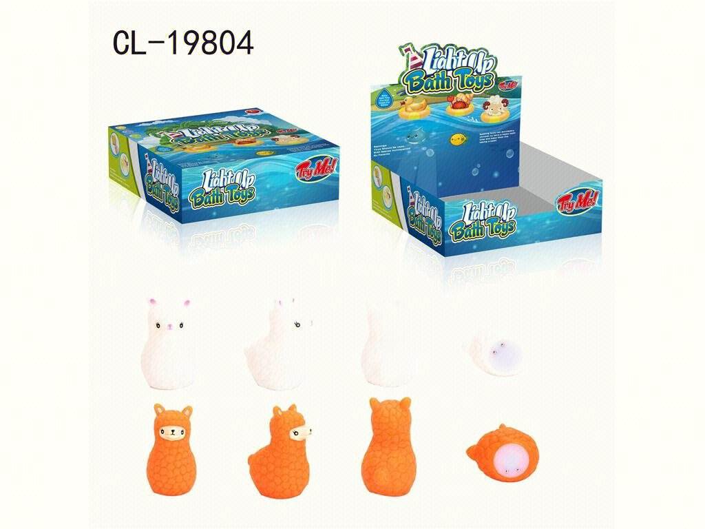 Ночник-игрушка для ванной Альпака, свет, 12шт/бокс