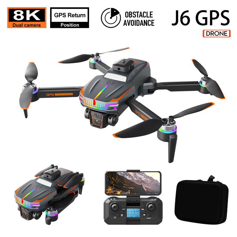 Дрон с GPS, 5G, камерой и обходом препятствий, 720P