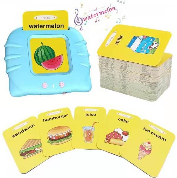 Двуязычная карточная машинка-игрушка (Индонезийский + Английский)