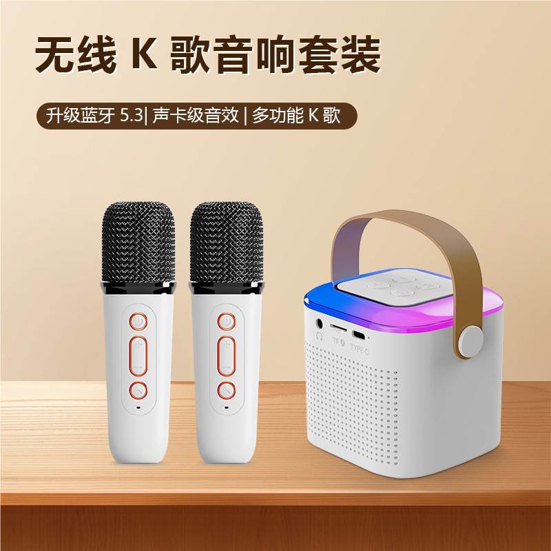 Bluetooth колонка с микрофоном Y1 для караоке