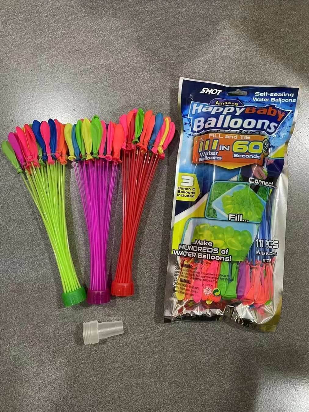 Водяные бомбочки Magic Water Balloon 111 шт.
