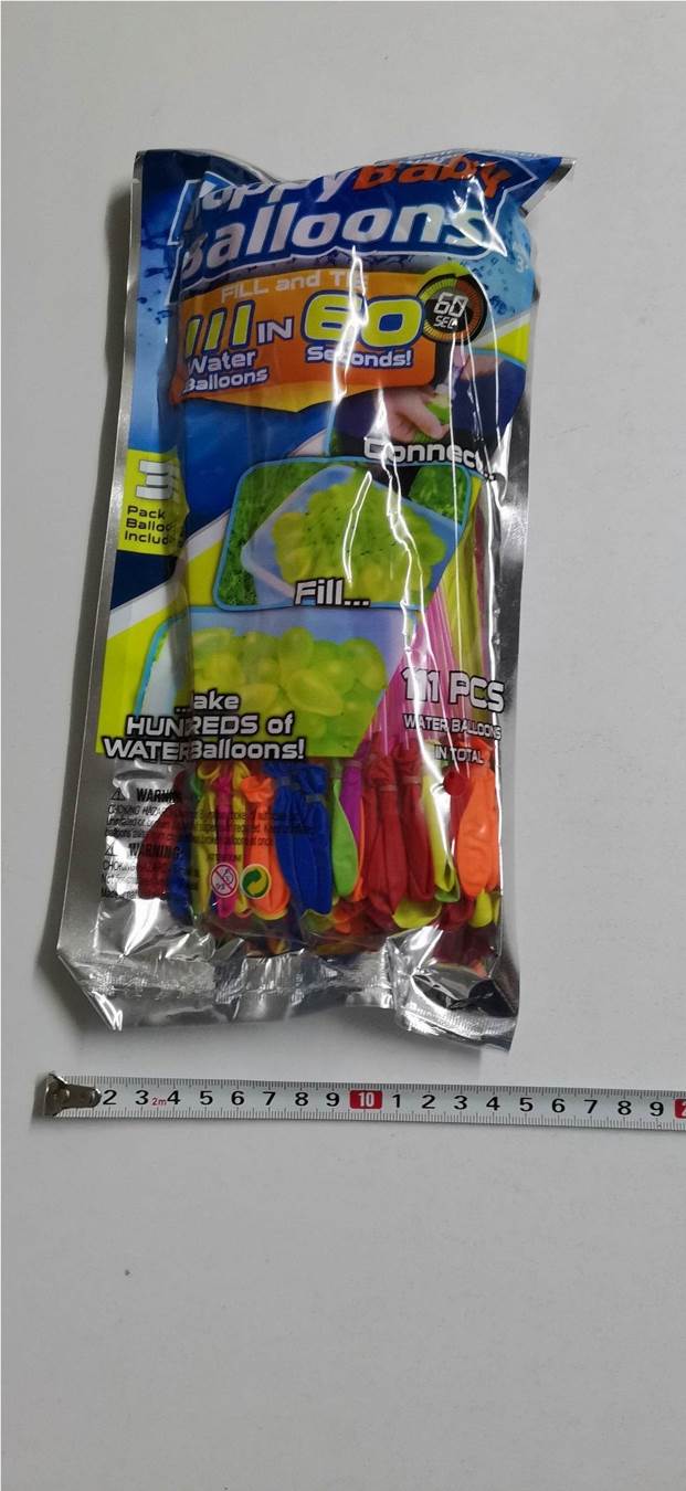 Водяные шары Magic Water Balloons, 111 шт, 3 пучка