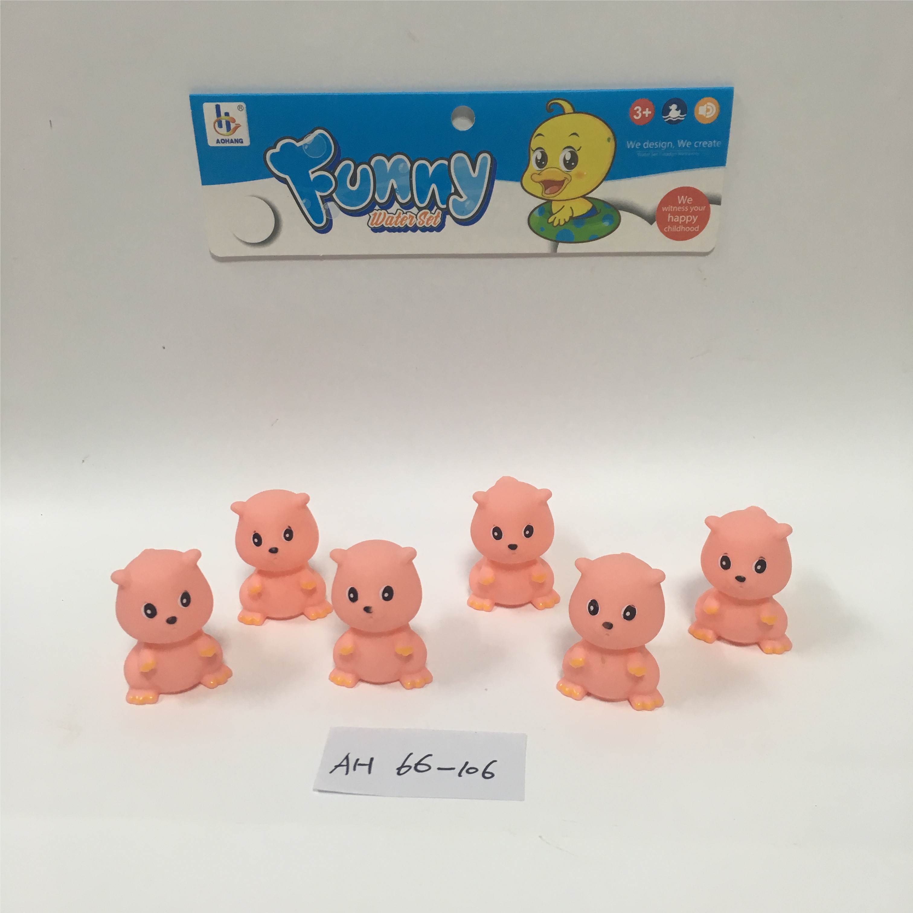 Мягкие игрушки "6 белок" из ПВХ, 240 шт/кор