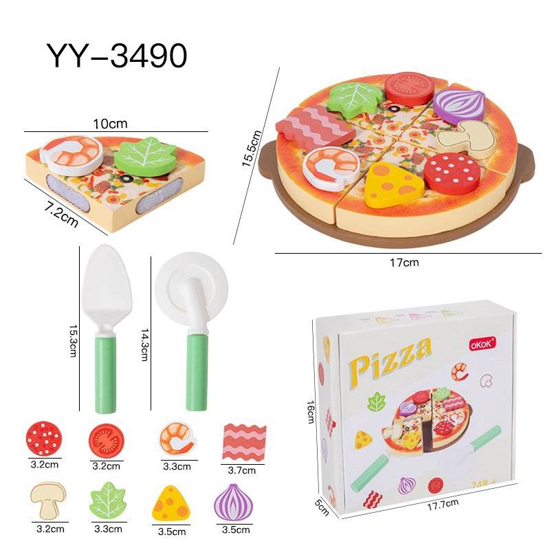 Деревянная пицца "PIZZA" для сюжетно-ролевых игр