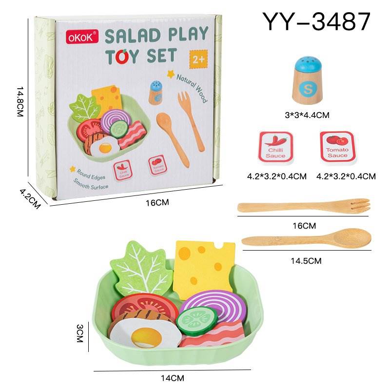 Деревянный игрушечный набор Sara Toy Set A