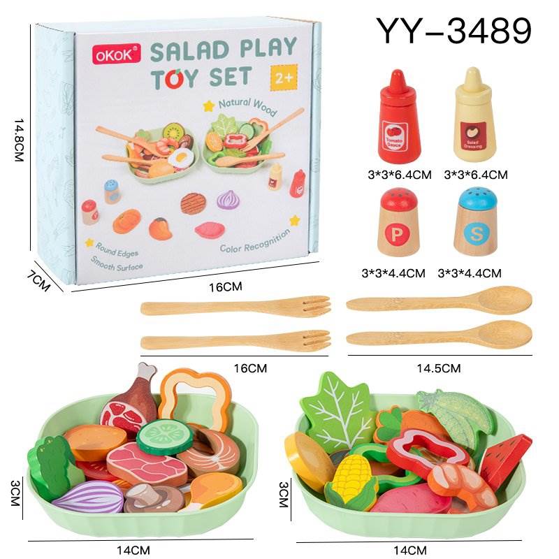 Деревянный игровой набор Sara Toy Set C
