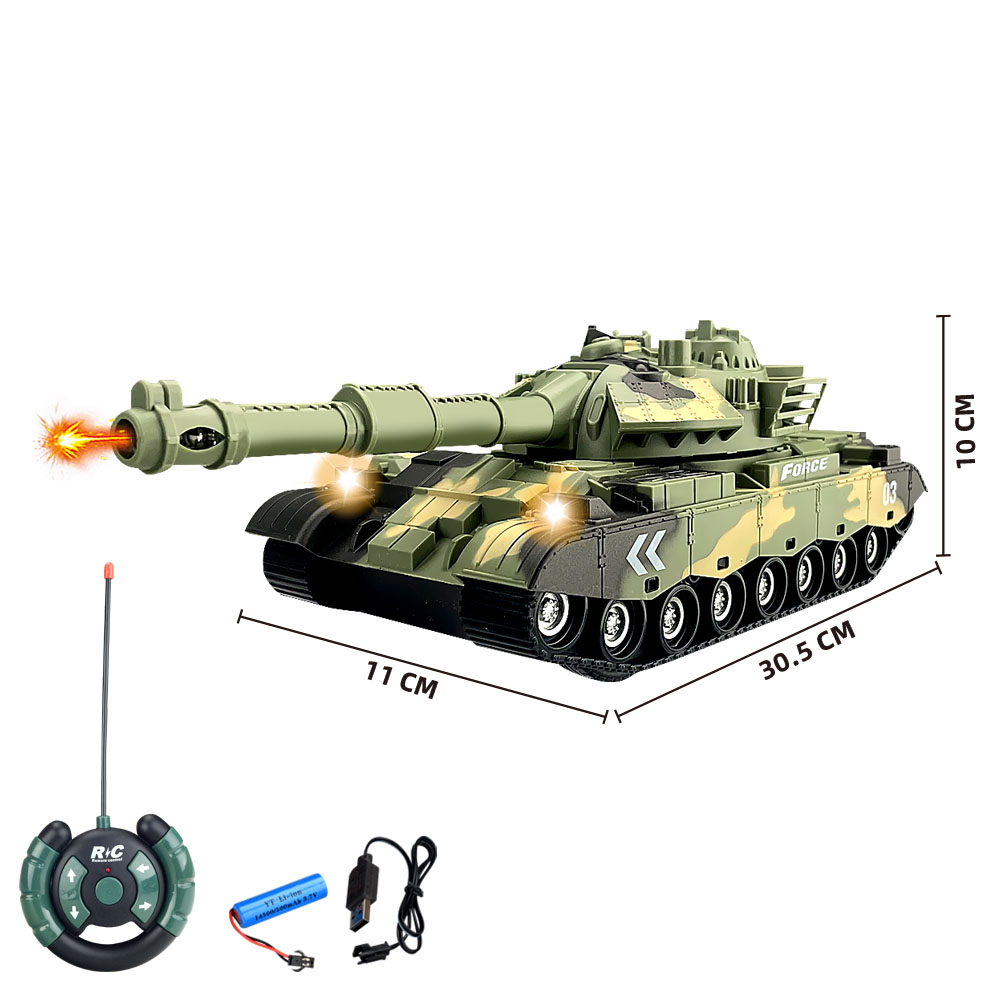 Радиоуправляемый танк 1:16, 27MHz, с аккумулятором