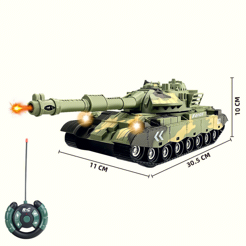 Радиоуправляемый танк 1:16, 27MHz (без аккумулятора)