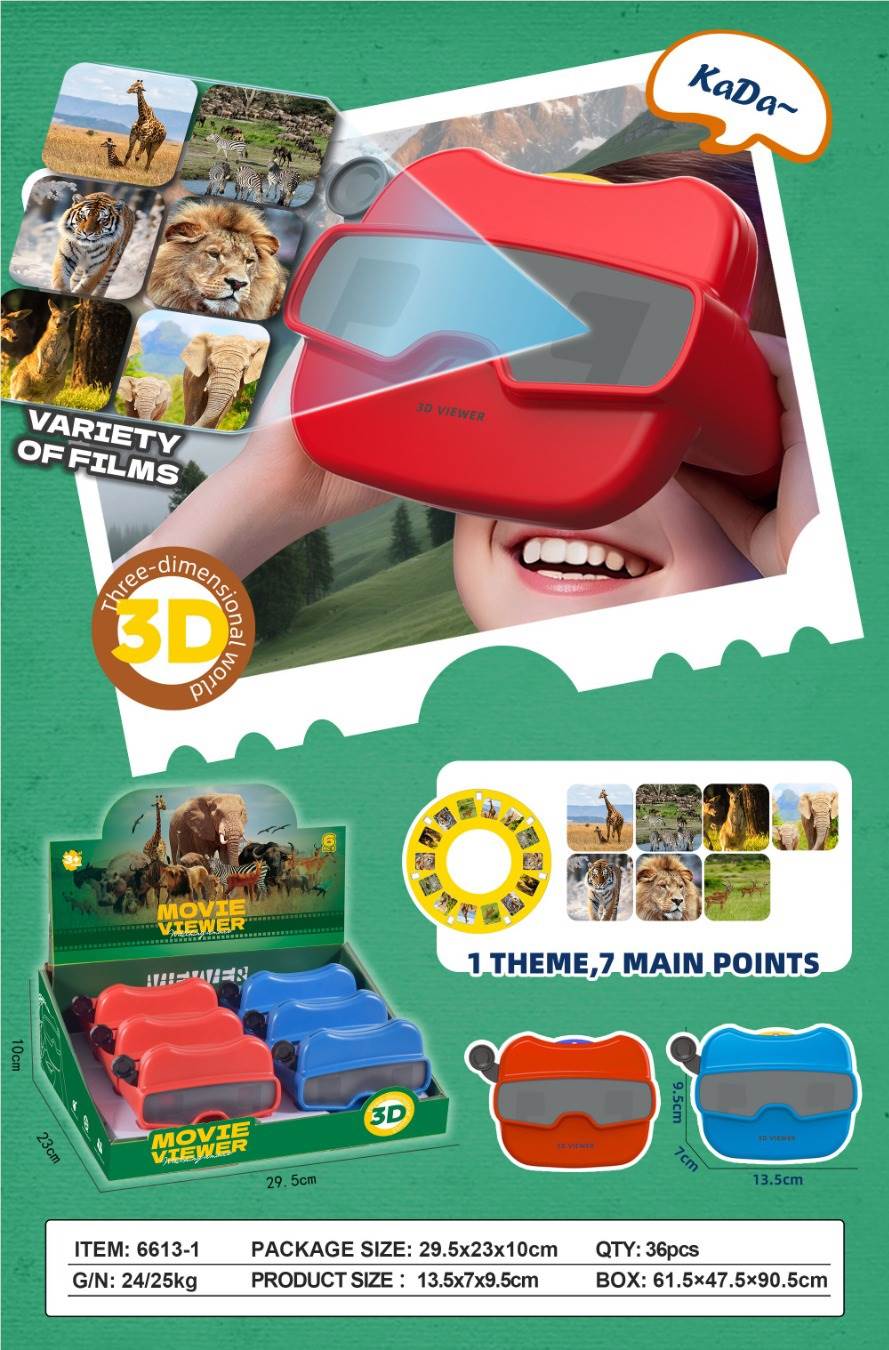 3D стереоскопический просмотрщик для фильмов и игр