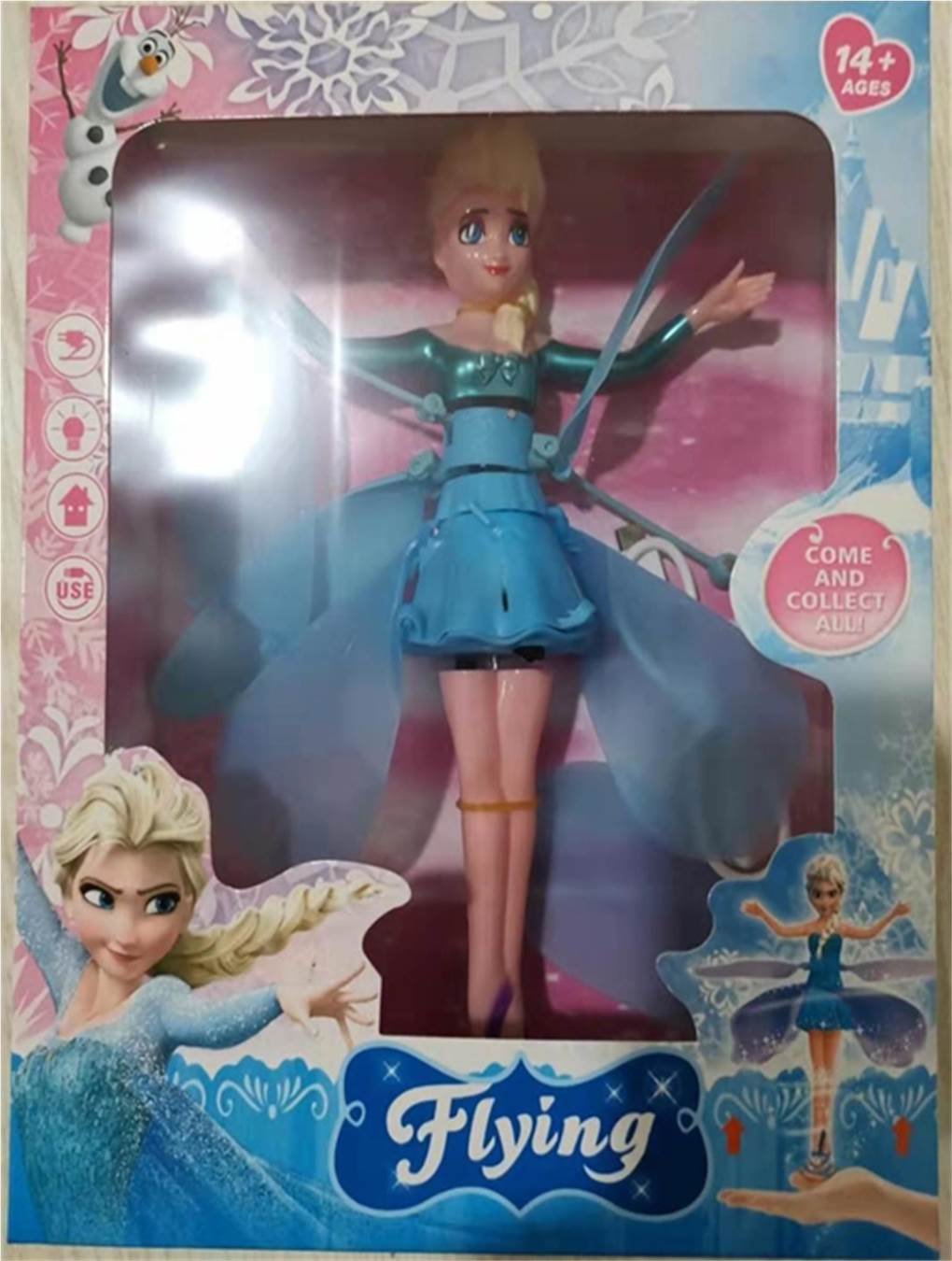 Летающая фея Эльза Frozen, сенсорное управление