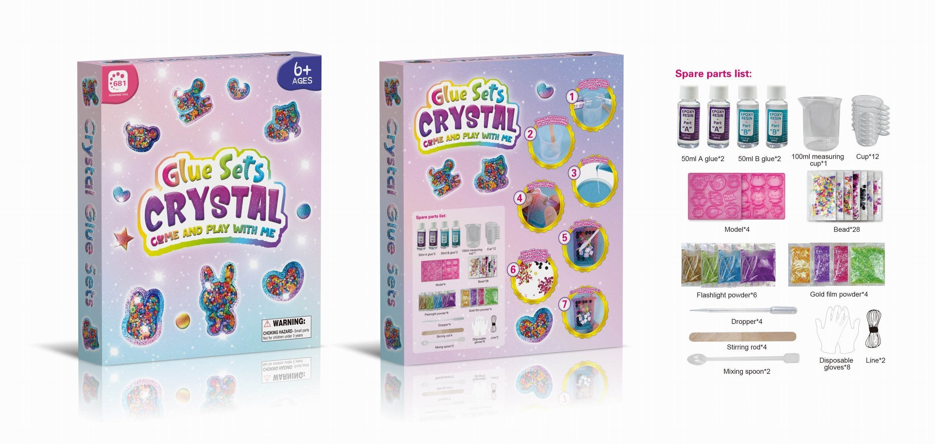 Набор для творчества AB Drop Glue Box: создание украшений и игрушек