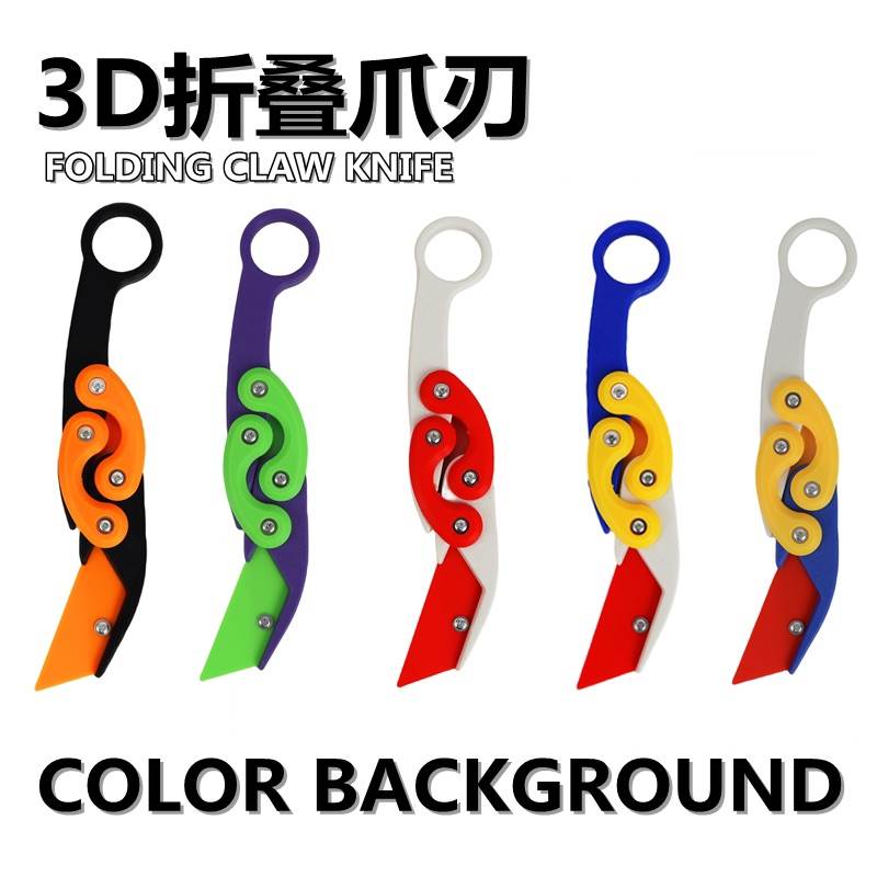 3D Складной Нож-Коготь
