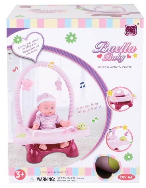 Игровой стульчик для куклы 14 дюймов