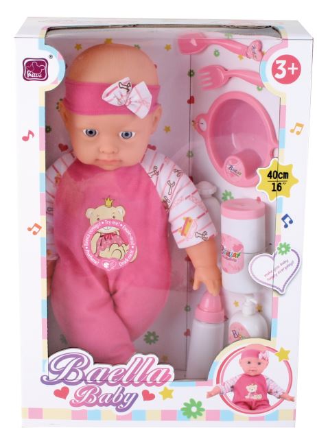 Кукла пупс Bella BB 16 дюймов с аксессуарами