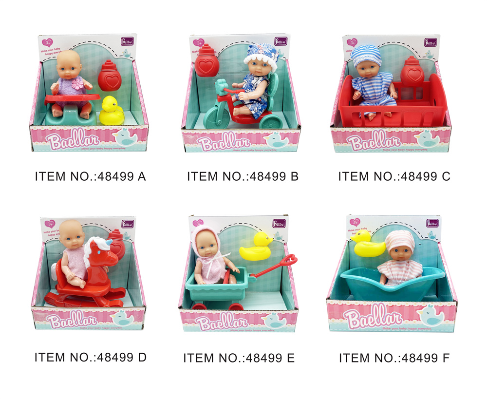 Кукла 5 дюймов в наборе, игрушка для девочек