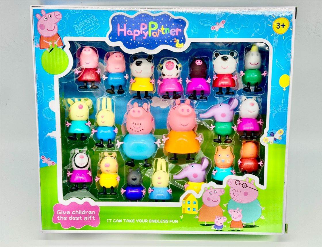 Свинка Пеппа и друзья, игровой набор фигурок