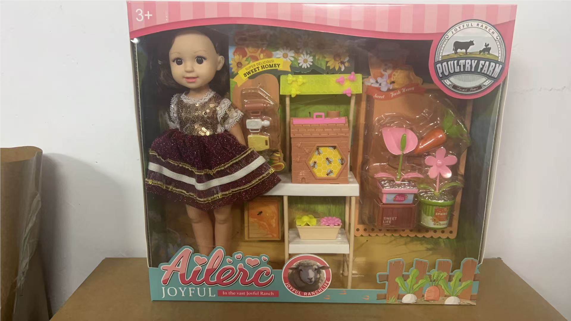 Игровой набор "Цветочный сад" 30 см
