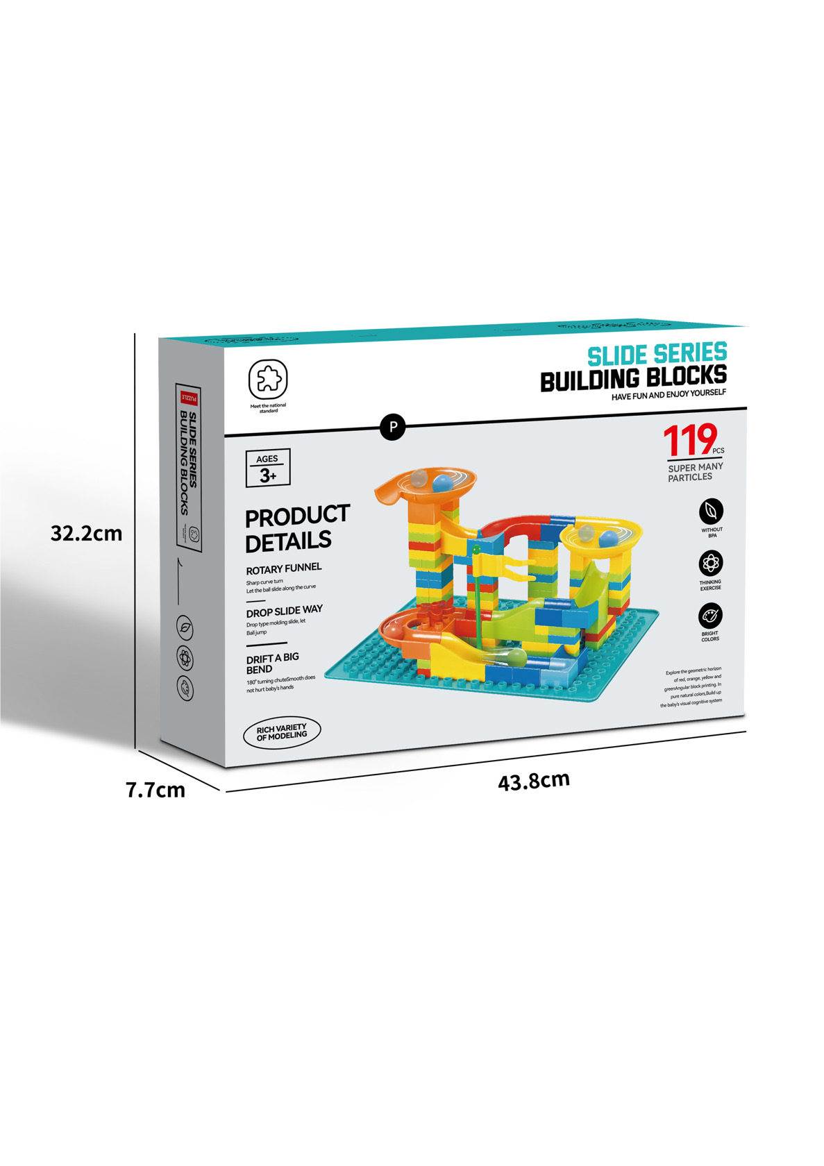 Конструктор-горка Lego Ball Slide, 119 деталей