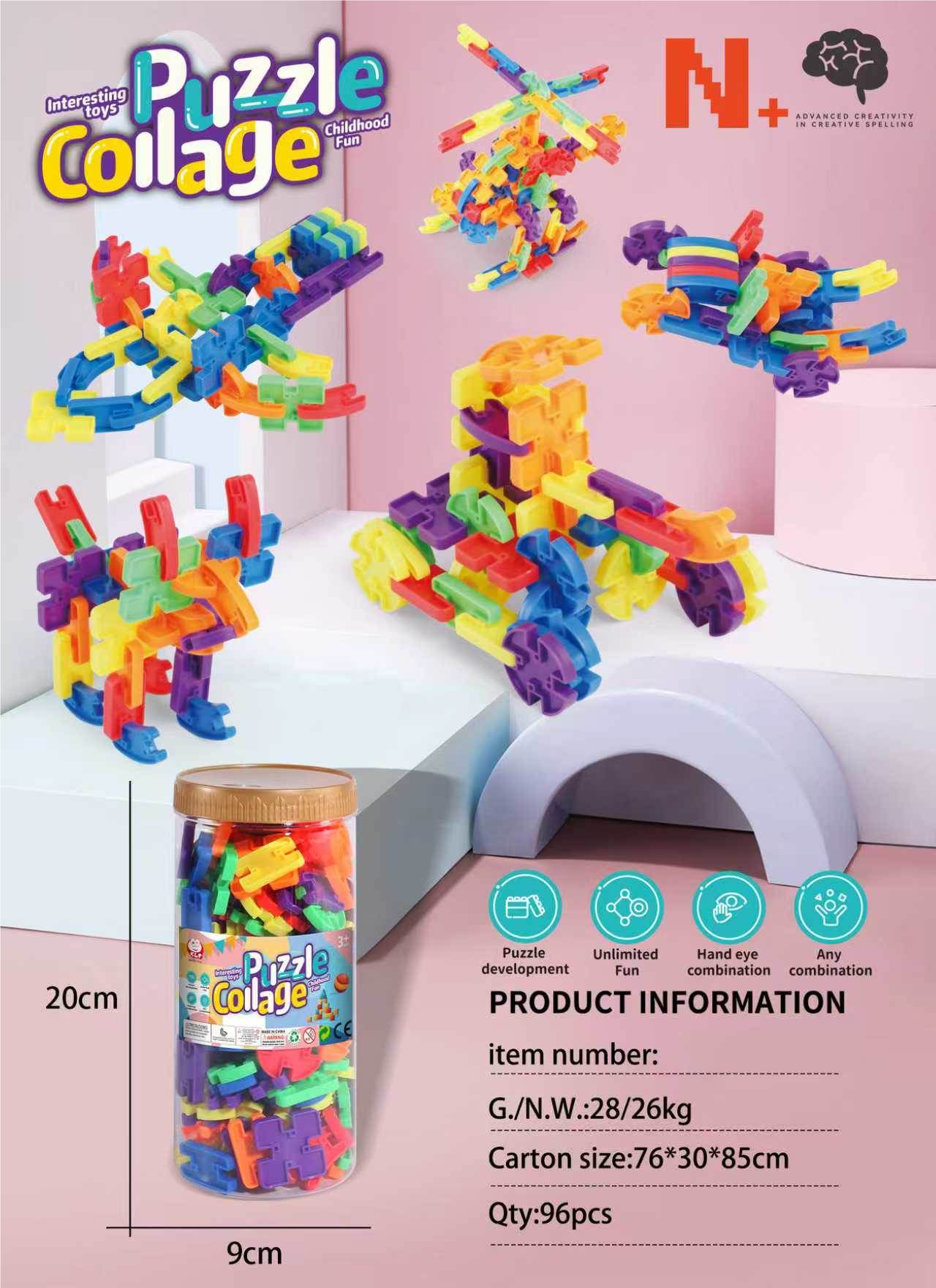 Развивающий конструктор Variable Building Blocks в ведёрке