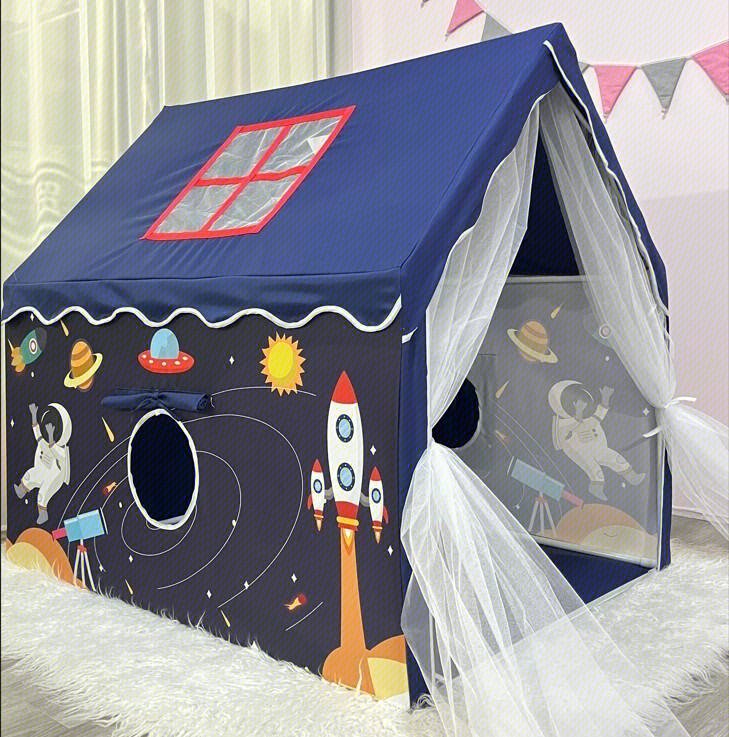 Детская игровая палатка "Космическая ракета"
