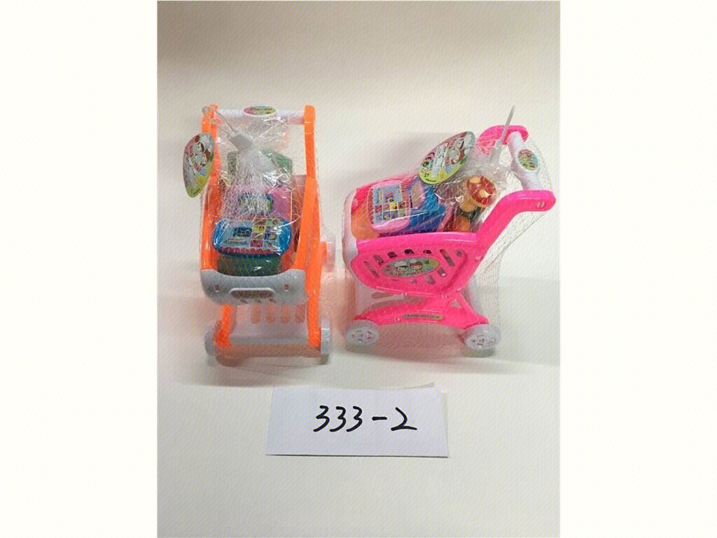 Игрушечная тележка для супермаркета