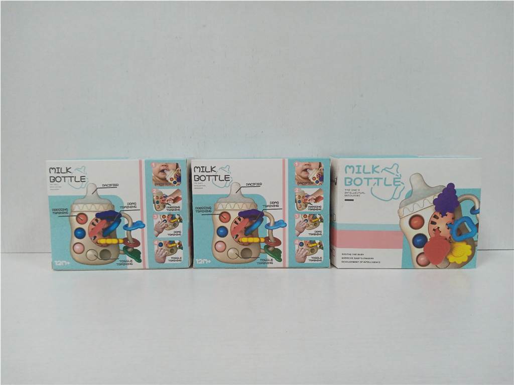 Развивающая игрушка-погремушка "Бутылочка"