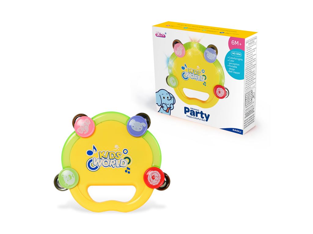 Детский электронный орган Happy dazzle color bell