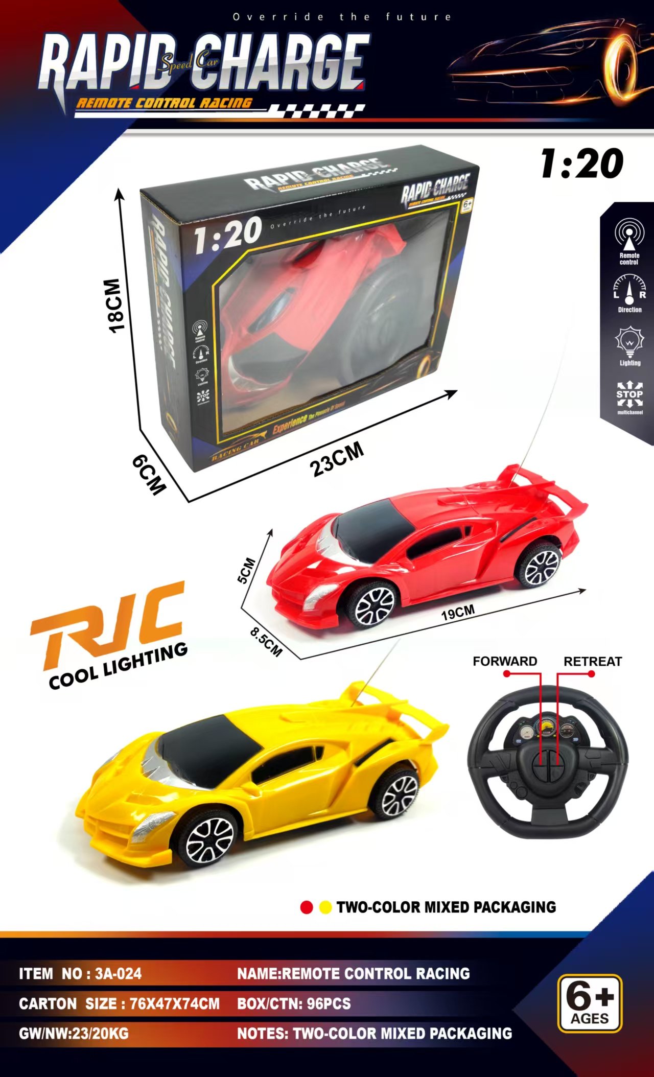 Радиоуправляемая модель Lamborghini 1:20