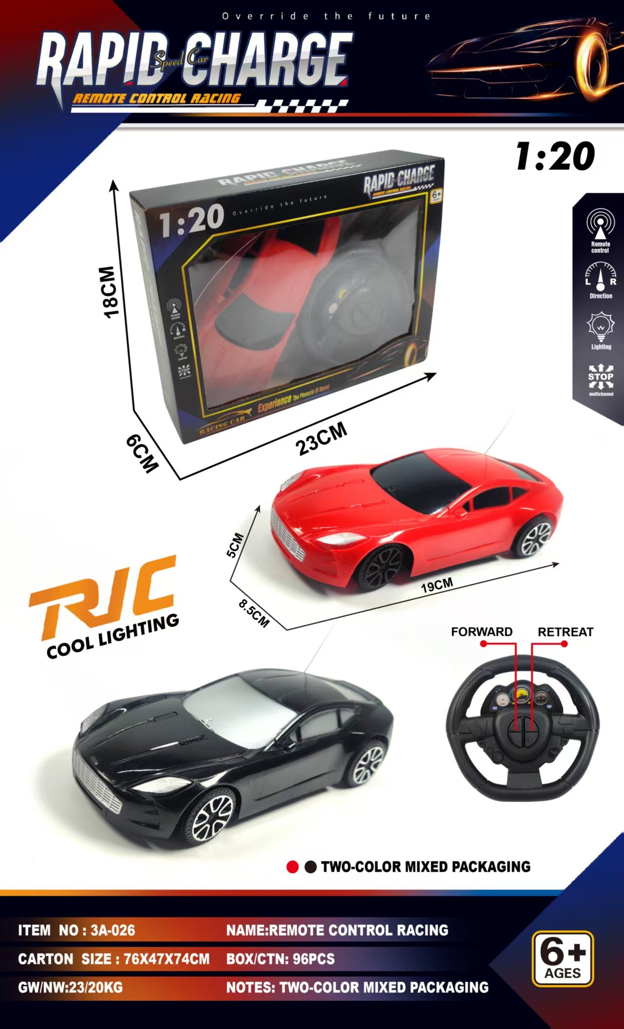 Имитация Aston Martin 1:20, подарочная упаковка
